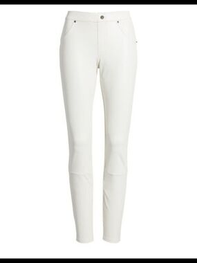 Women’s Slim Fit White Stretch Pants